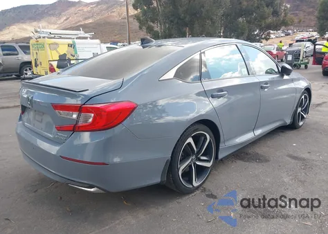 2022 Honda Accord Hybrid Sport из США, поврежденный, VIN 1HGCV3F22NA004854